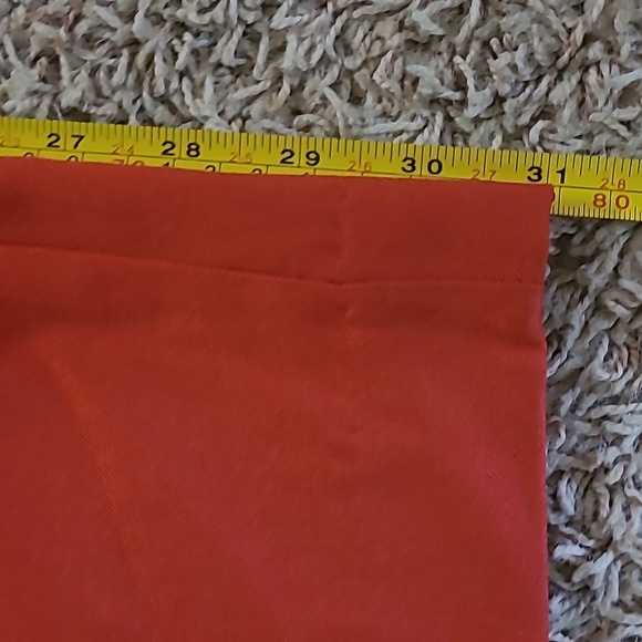 Vintage Rose Royce Women’s 7/8 Red Pants Pleated Wool Blend Style 32066 NWT - Picture 9 of 11